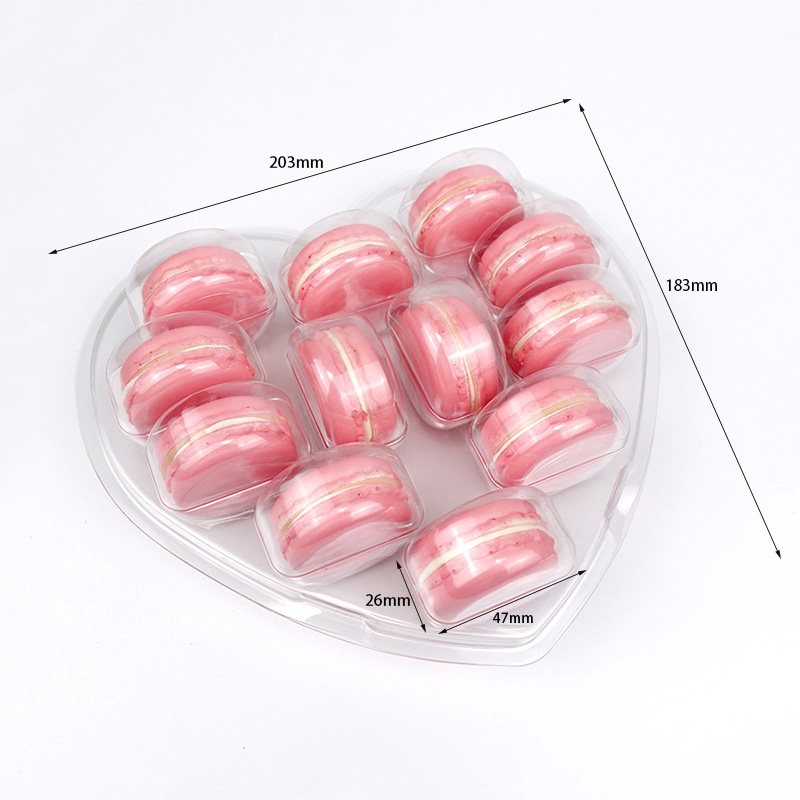 12 macaron blister tray