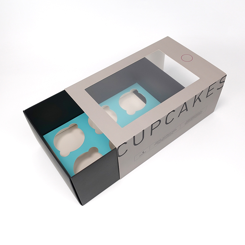 custom cupcake series packaging box