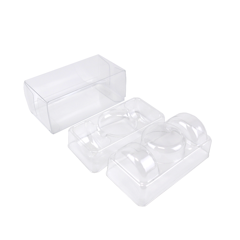 3 macaron plastic box with insert tray