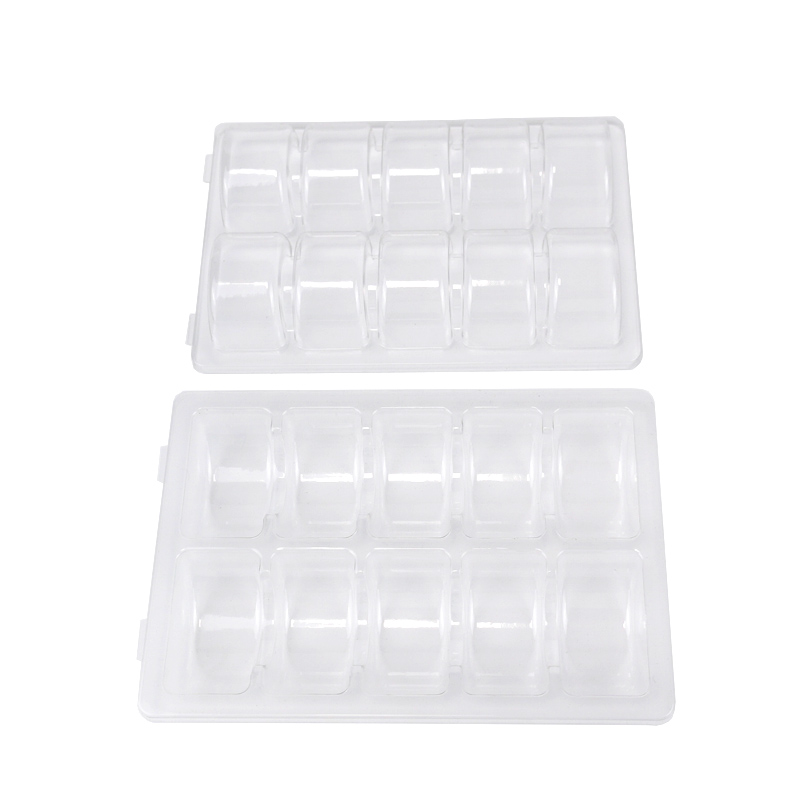 10 macarons clear blister tray