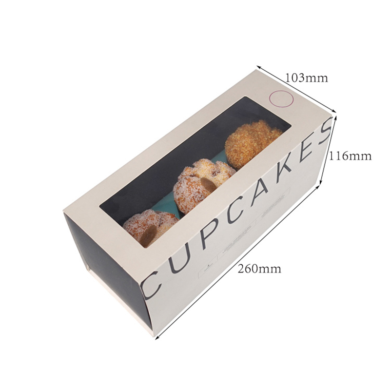 3 cupcake paper drawer box