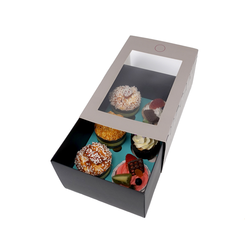 6 cupcake paper drawer box