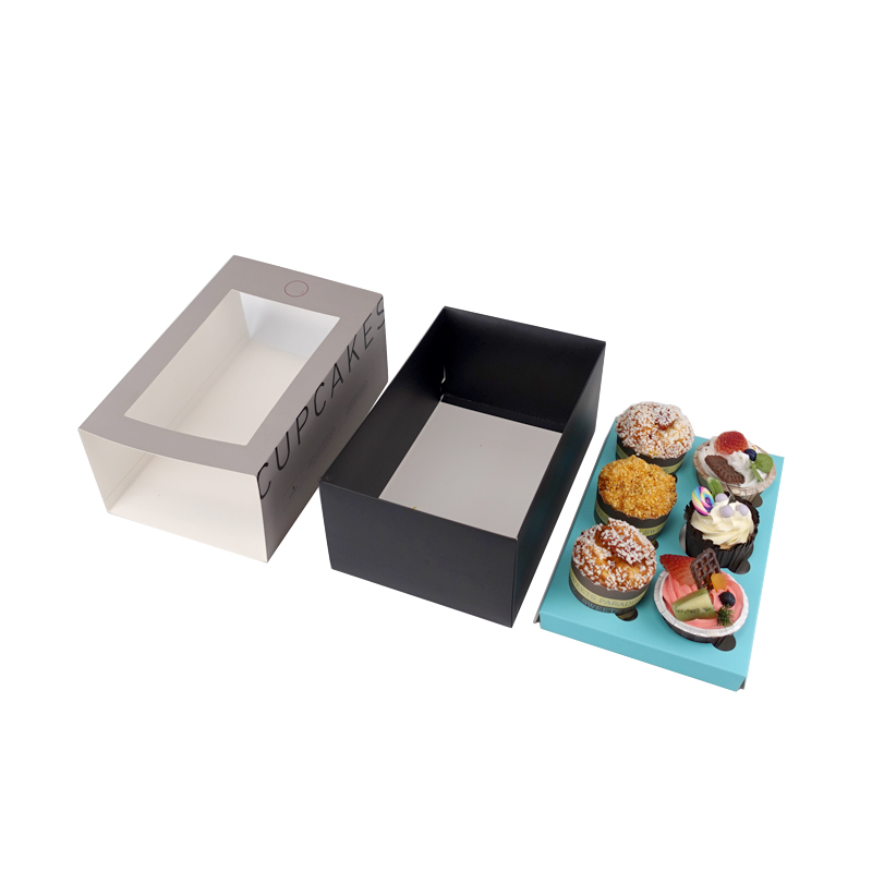 6 cupcake paper drawer box