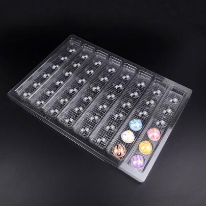 48 chocolates clear blister tray