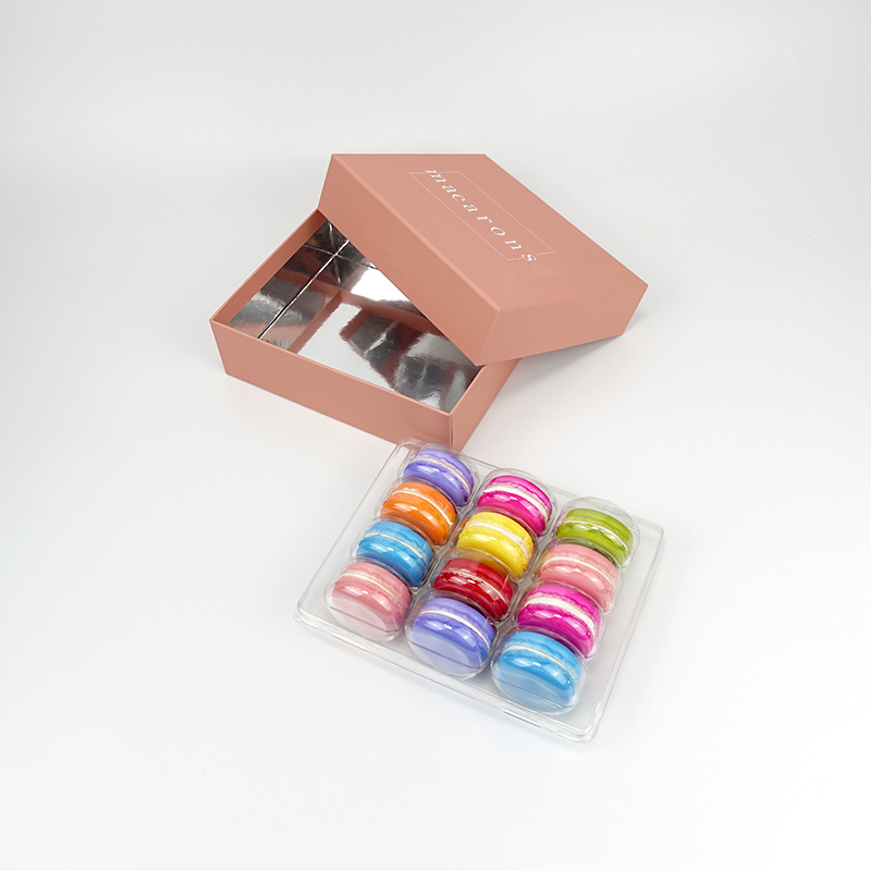 12 macarons rigid gift box