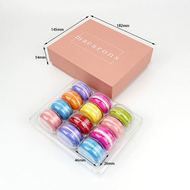 12 macarons rigid gift box