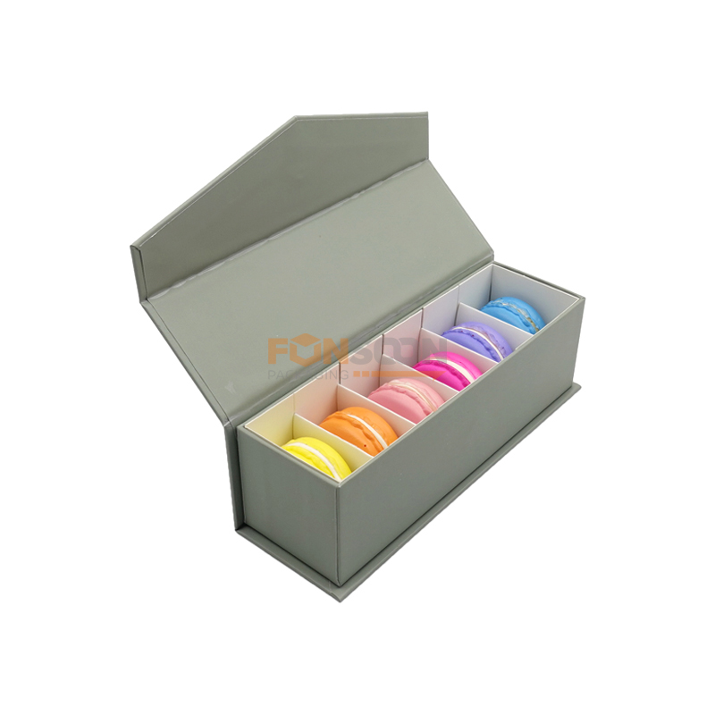 6 packs macarons magnet gift box