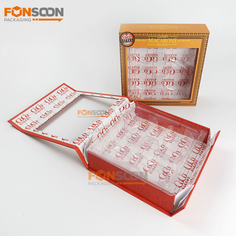 Folding Cardboard magnetic lid gift box 