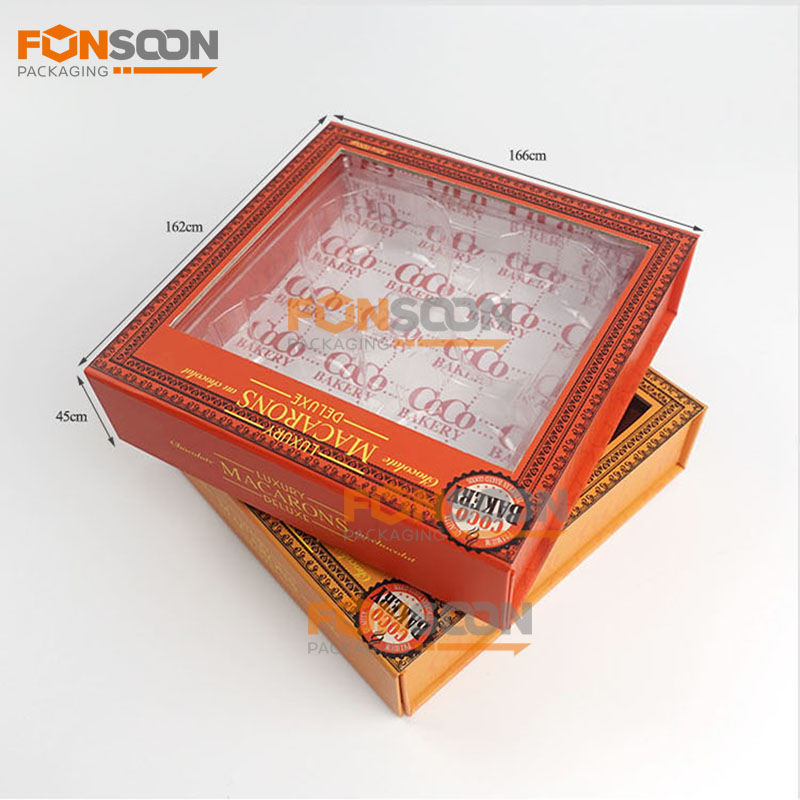 Folding Cardboard magnetic lid gift box 