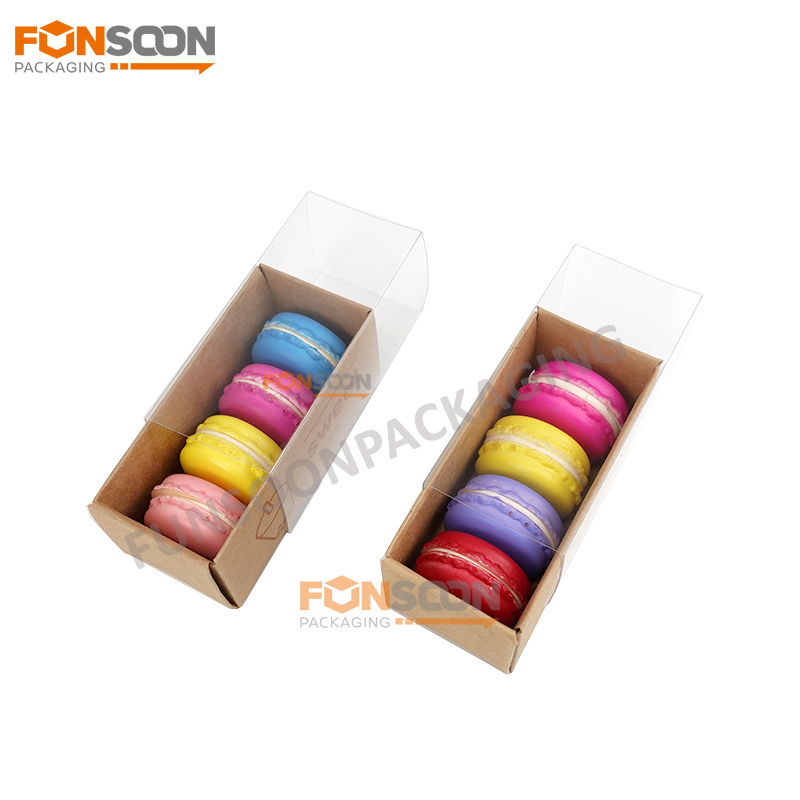 macaron kraft paper drawer box