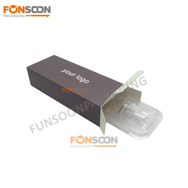 4 macaron paper box with insert