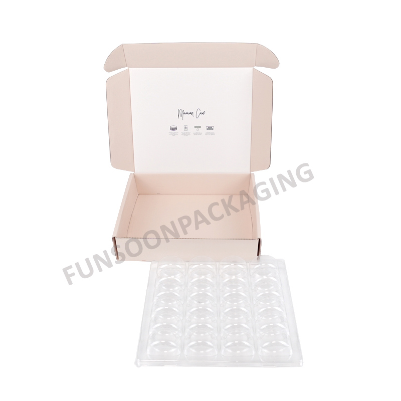 24 macaron corrugated cardboard box with inserts 24 macaron corrugated cardboard box with inserts