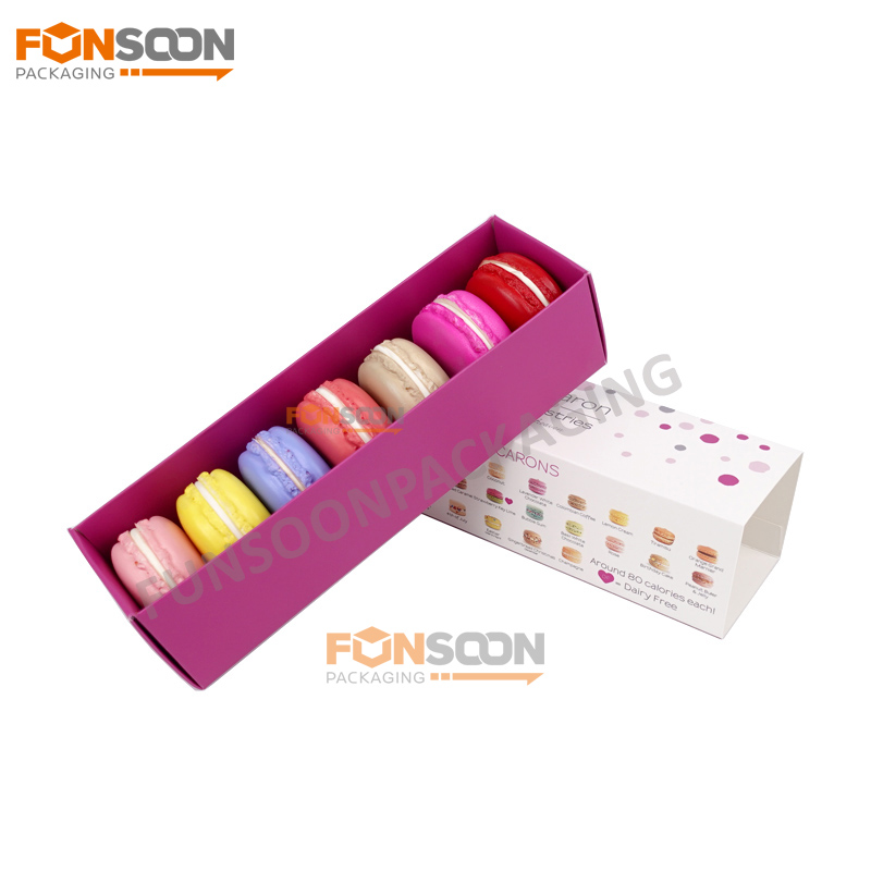 food grade paper macaron drawer box food grade paper macaron drawer box