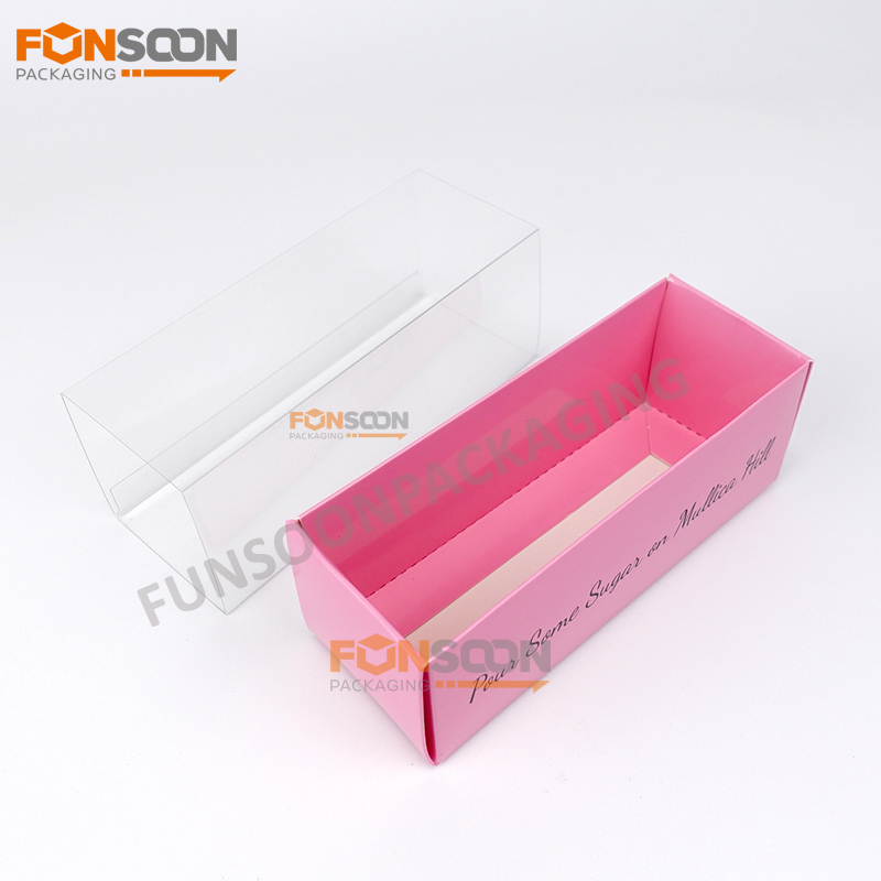 6 packs paper macaron drawer box With Vie Window