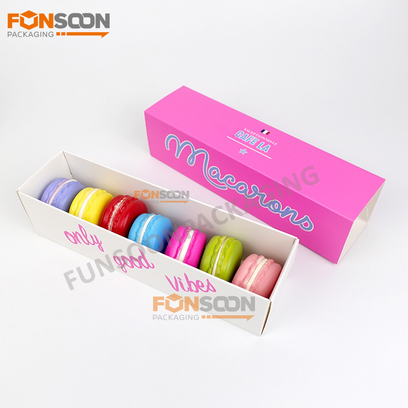 macaron food grade paper drawer box