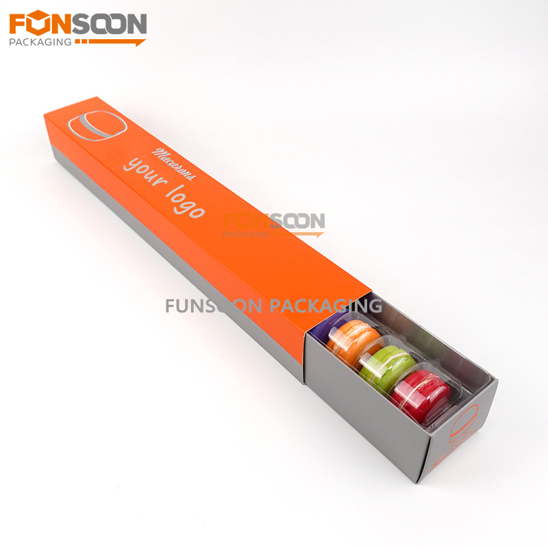 13 macarons Paper drawer box