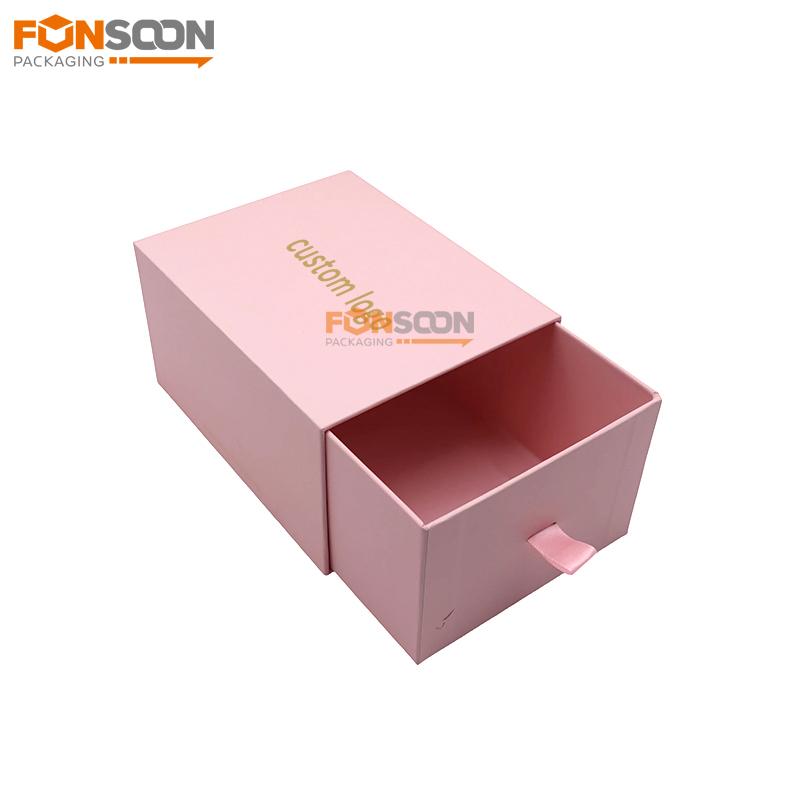 luxury cardboard drawer cookie box 