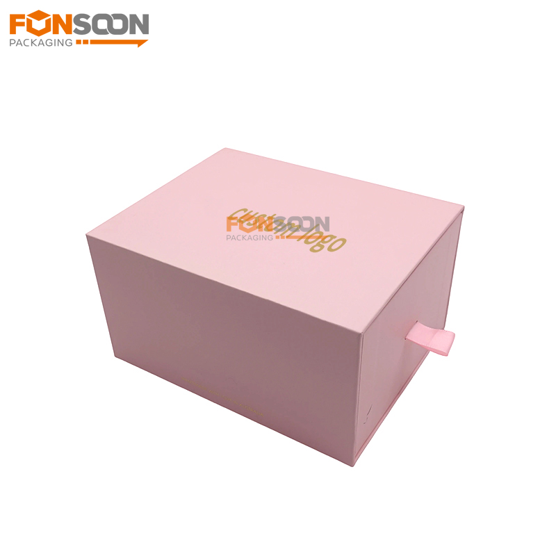 luxury cardboard drawer cookie box 