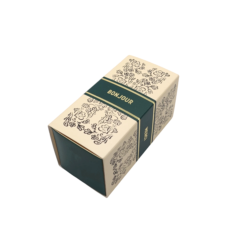 3 macarons Paper drawer box packaging