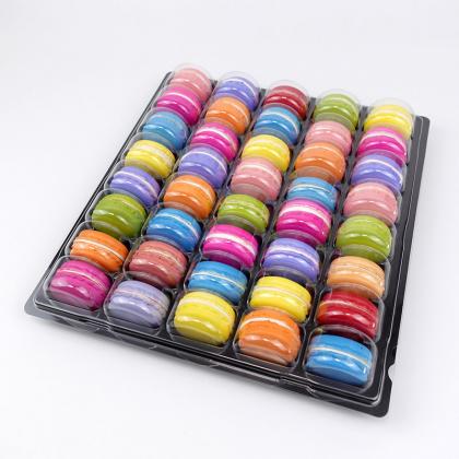 40 macarons display tray