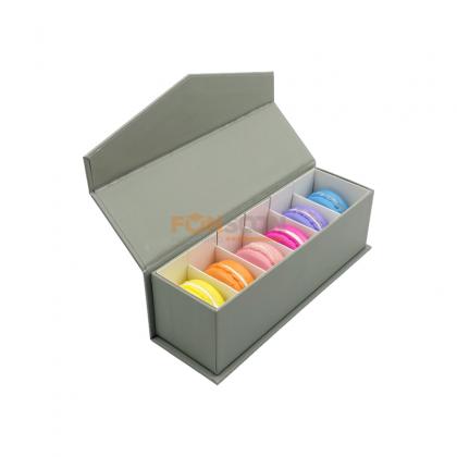 6 packs macarons magnet gift box