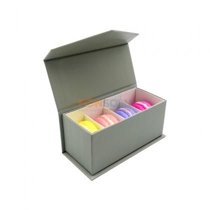 4 packs macarons magnet gift box