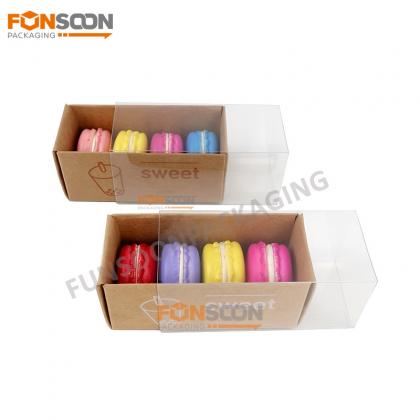 macaron kraft paper drawer box