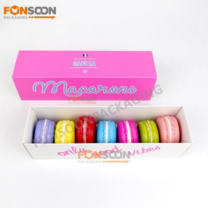 macaron food grade paper drawer box