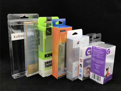 Custom plastic packaging box